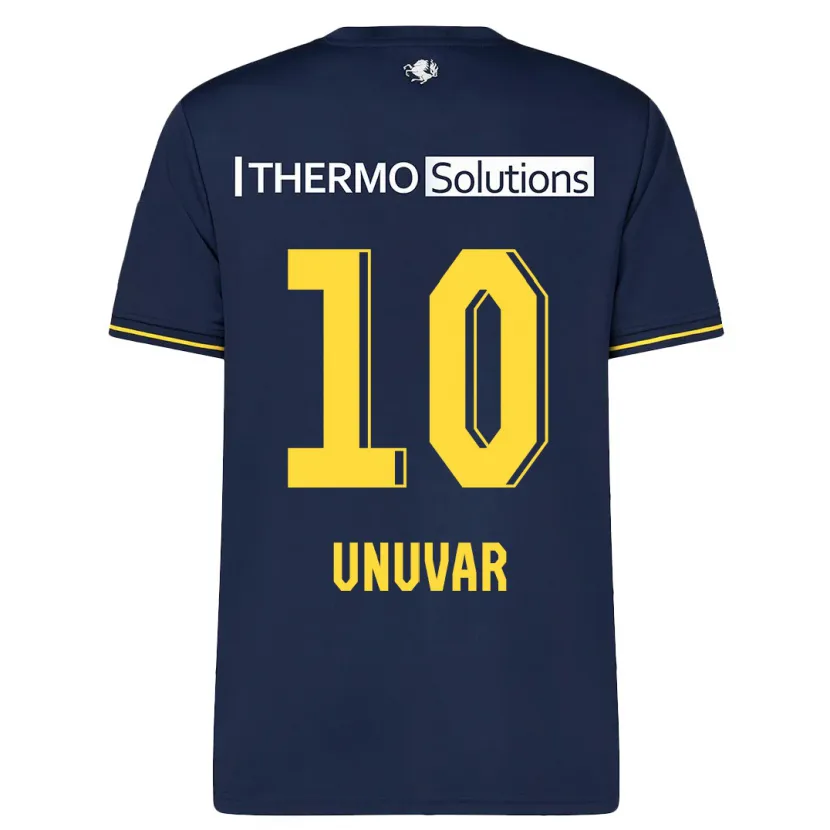 Danxen Mujer Camiseta Naci Ünüvar #10 Armada 2ª Equipación 2023/24 La Camisa