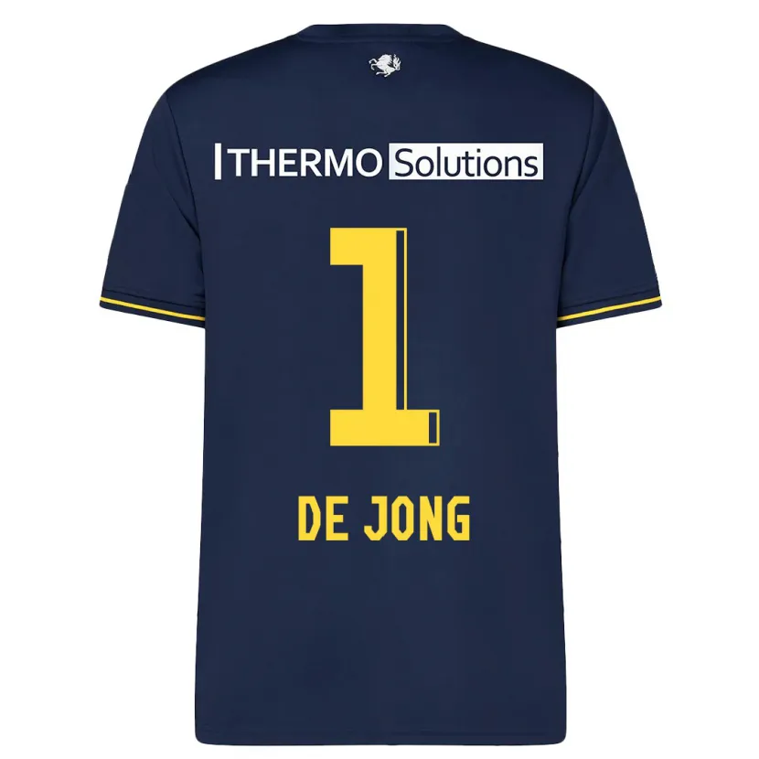 Danxen Mujer Camiseta Daniëlle De Jong #1 Armada 2ª Equipación 2023/24 La Camisa