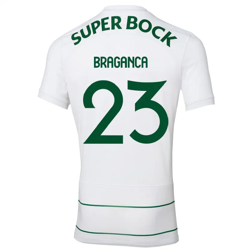 Danxen Mujer Camiseta Daniel Bragança #23 Blanco 2ª Equipación 2023/24 La Camisa