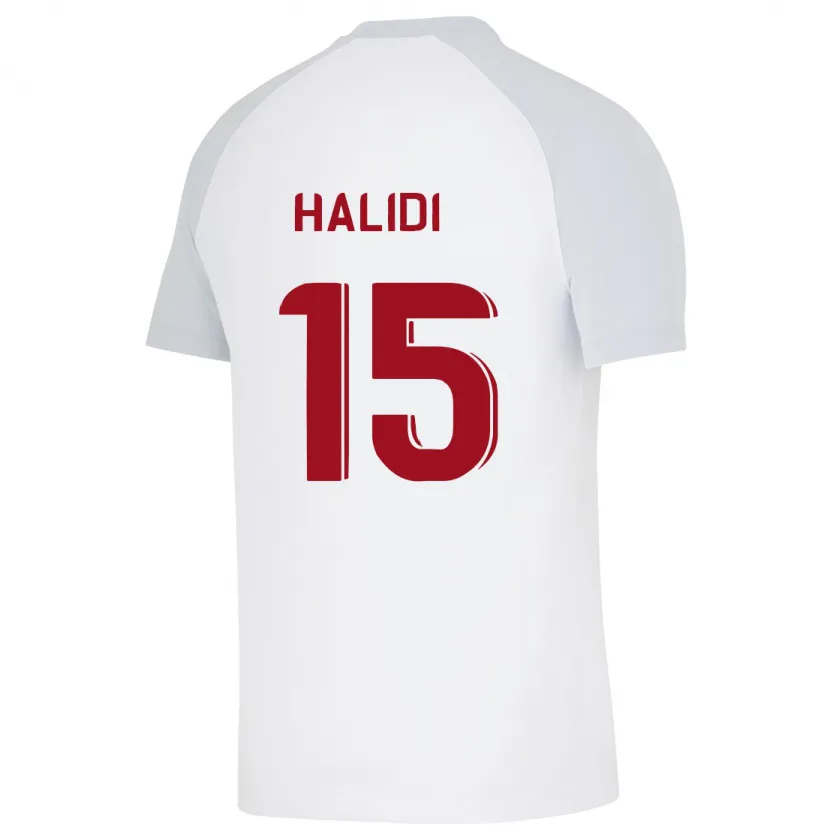 Danxen Mujer Camiseta Isa Halidi #15 Blanco 2ª Equipación 2023/24 La Camisa