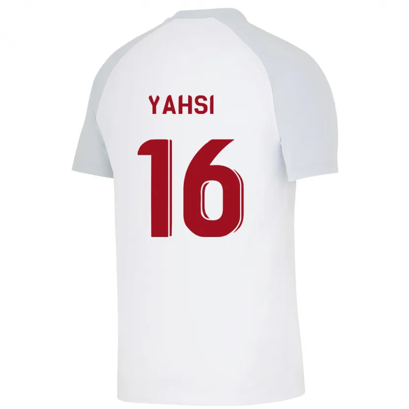 Danxen Mujer Camiseta Ismail Yahsi #16 Blanco 2ª Equipación 2023/24 La Camisa