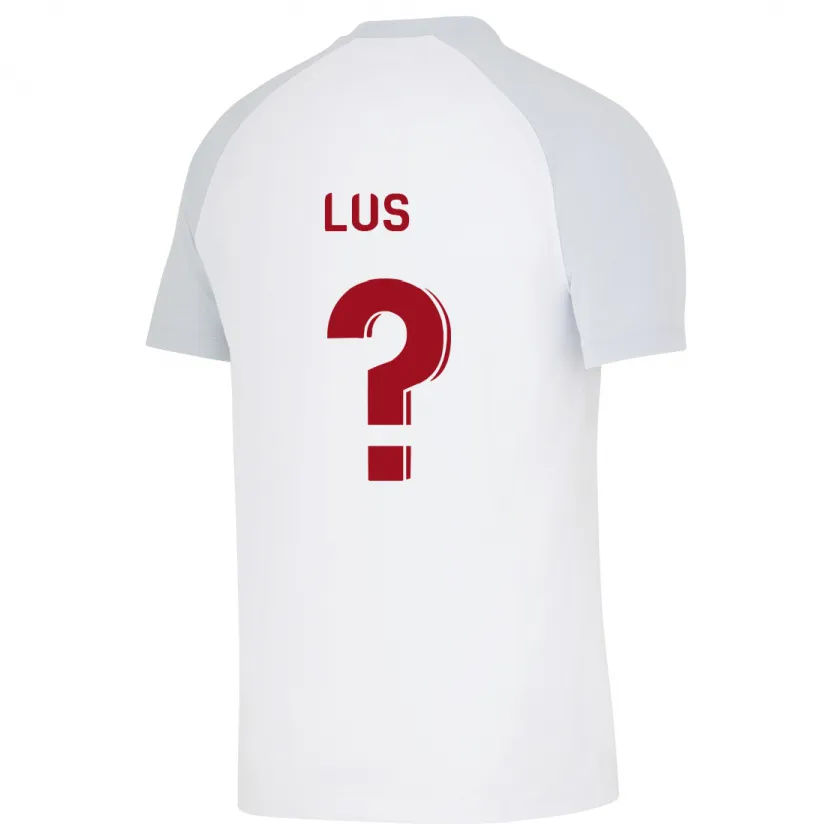 Danxen Mujer Camiseta Berat Lus #0 Blanco 2ª Equipación 2023/24 La Camisa