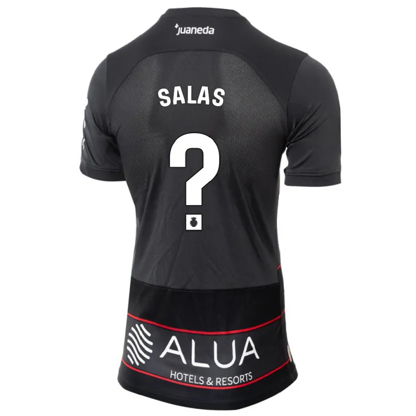 Danxen Mujer Camiseta Gabriel Salas #0 Negro 2ª Equipación 2023/24 La Camisa