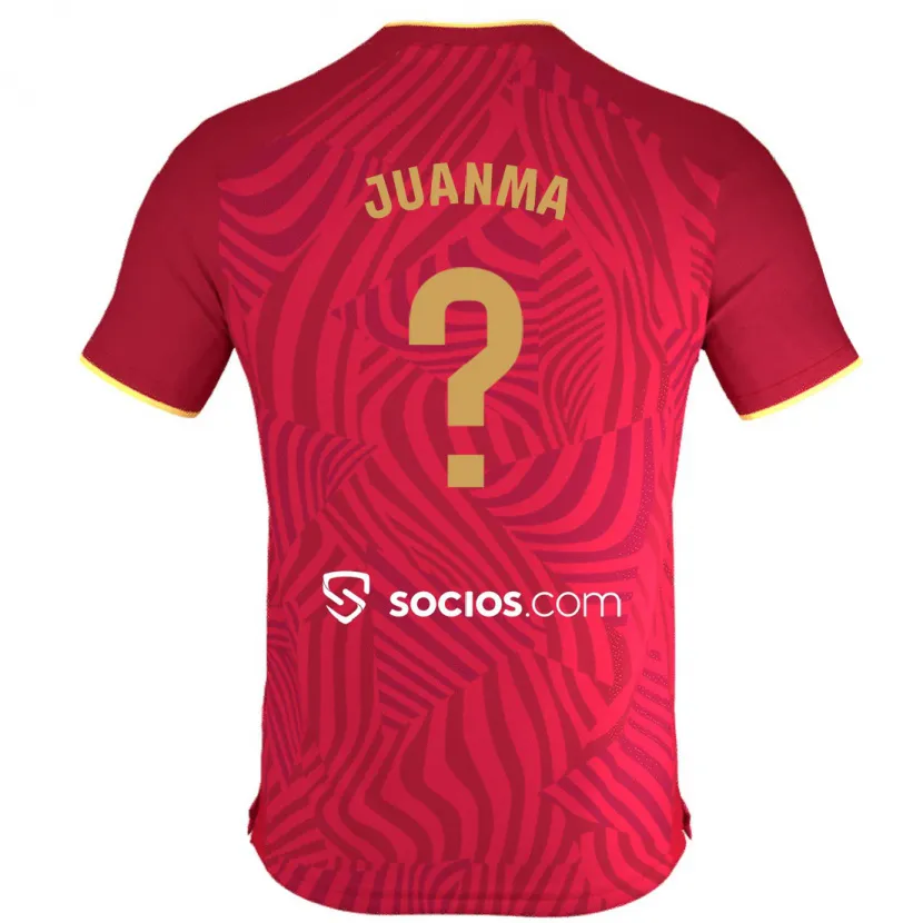 Danxen Mujer Camiseta Juanma #0 Rojo 2ª Equipación 2023/24 La Camisa