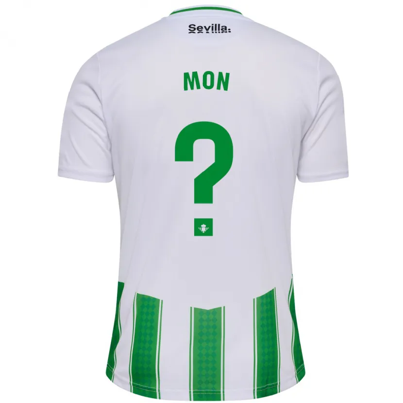 Danxen Niño Camiseta Mon #0 Blanco 1ª Equipación 2023/24 La Camisa