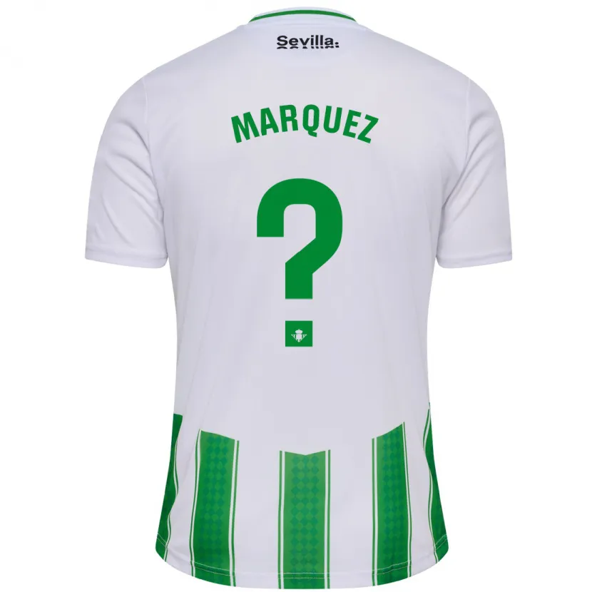 Danxen Niño Camiseta Enrique Márquez #0 Blanco 1ª Equipación 2023/24 La Camisa