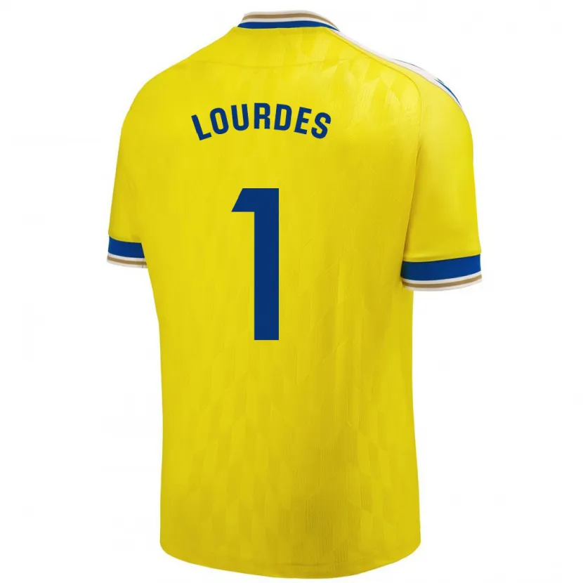 Danxen Niño Camiseta Lourdes #1 Amarillo 1ª Equipación 2023/24 La Camisa