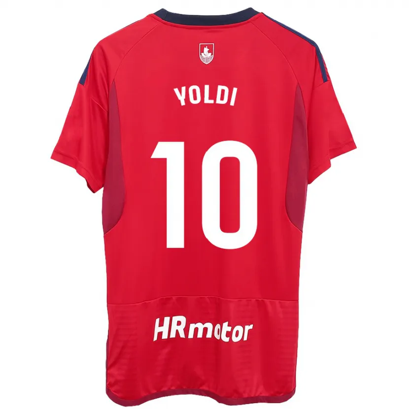 Danxen Niño Camiseta Ander Yoldi #10 Rojo 1ª Equipación 2023/24 La Camisa