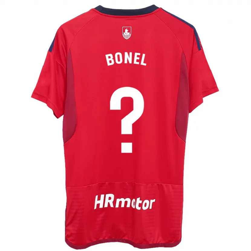 Danxen Niño Camiseta Aimar Bonel #0 Rojo 1ª Equipación 2023/24 La Camisa