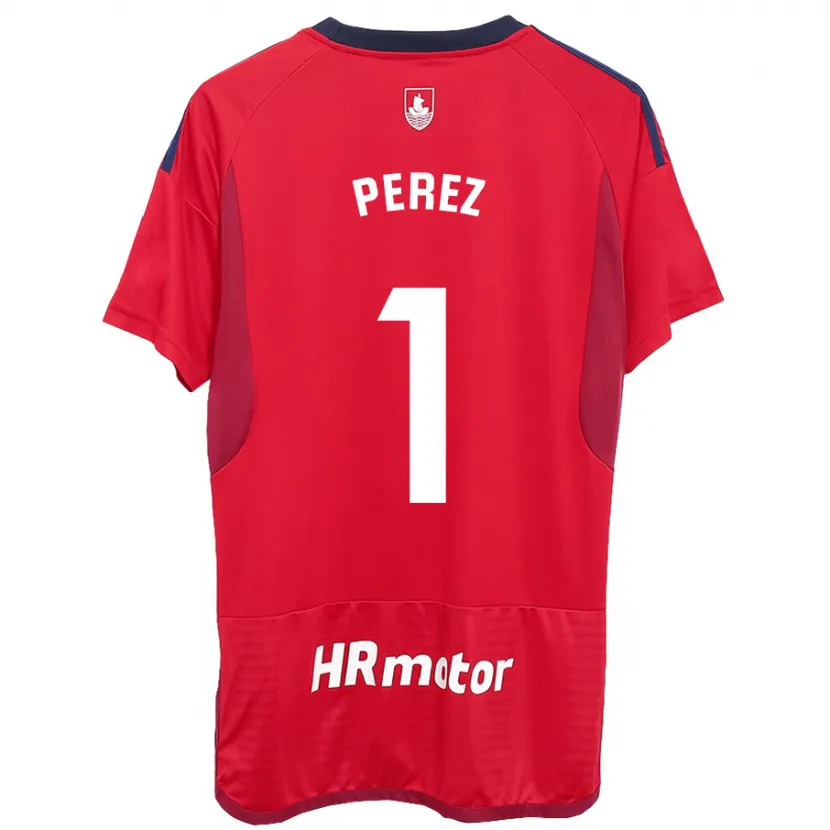 Danxen Niño Camiseta Silvia Pérez Fernández De Romarategui #1 Rojo 1ª Equipación 2023/24 La Camisa