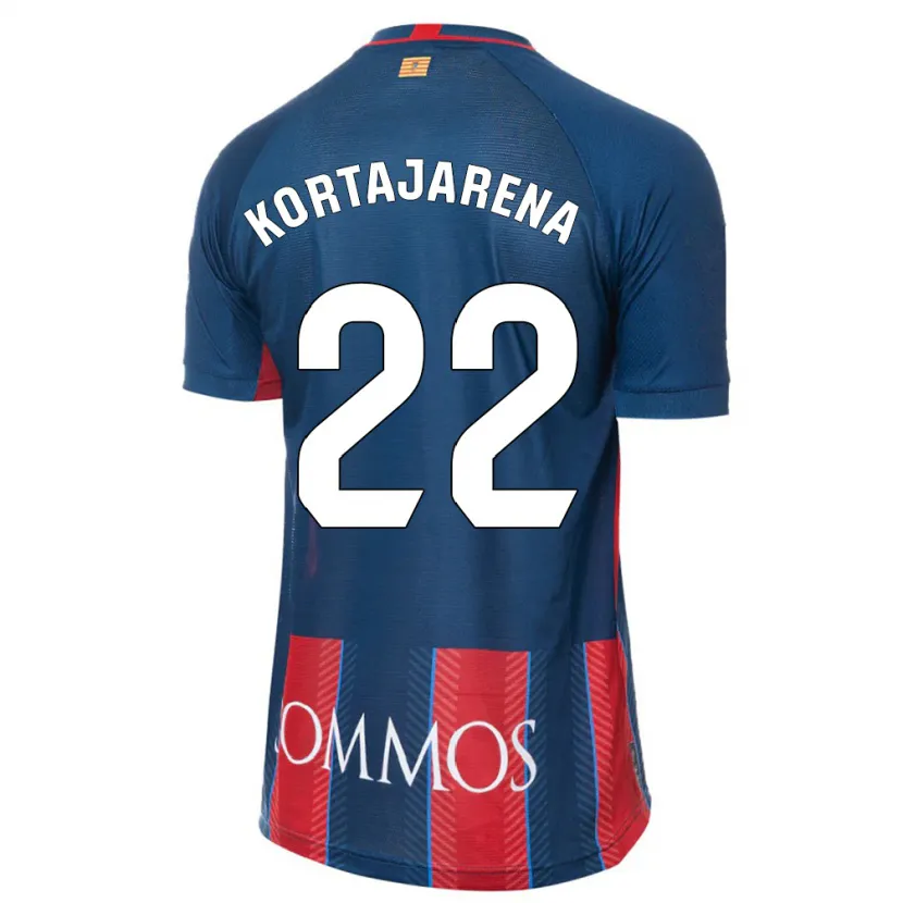 Danxen Niño Camiseta Iker Kortajarena #22 Armada 1ª Equipación 2023/24 La Camisa