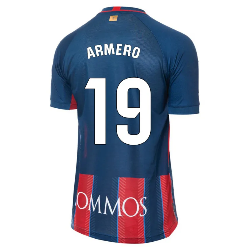 Danxen Niño Camiseta Sergi Armero #19 Armada 1ª Equipación 2023/24 La Camisa