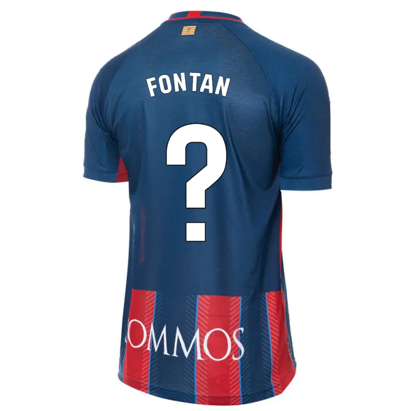 Danxen Niño Camiseta Nico Fontán #0 Armada 1ª Equipación 2023/24 La Camisa