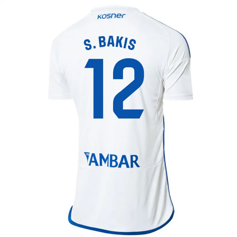 Danxen Niño Camiseta Sinan Bakış #12 Blanco 1ª Equipación 2023/24 La Camisa