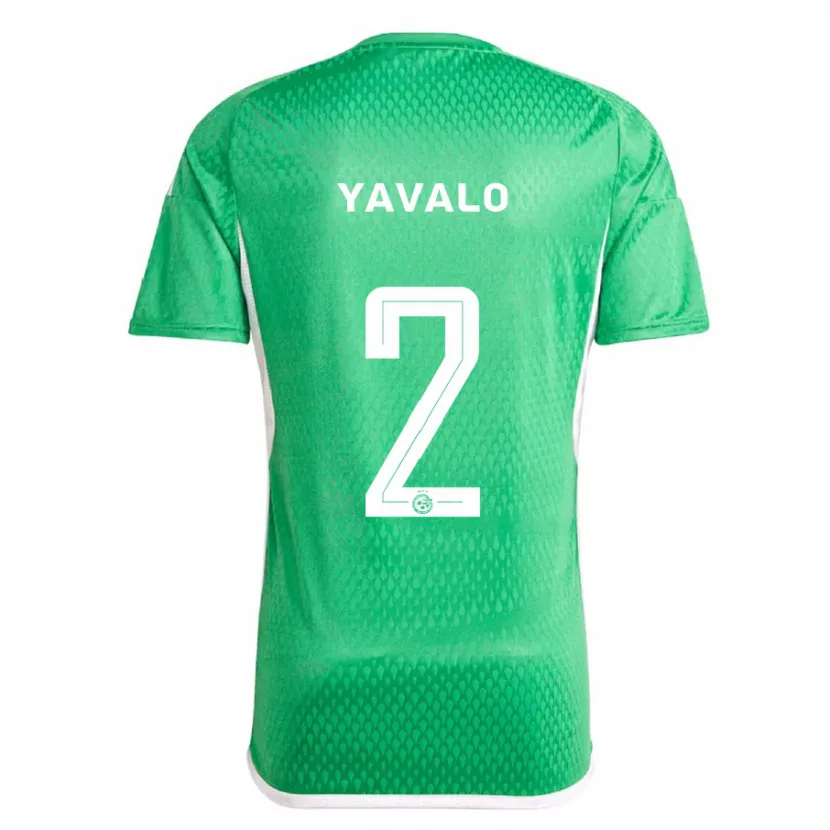 Danxen Niño Camiseta Gatachao Yavalo #2 Blanco Azul 1ª Equipación 2023/24 La Camisa