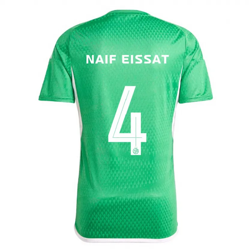 Danxen Niño Camiseta Lisav Naif Eissat #4 Blanco Azul 1ª Equipación 2023/24 La Camisa