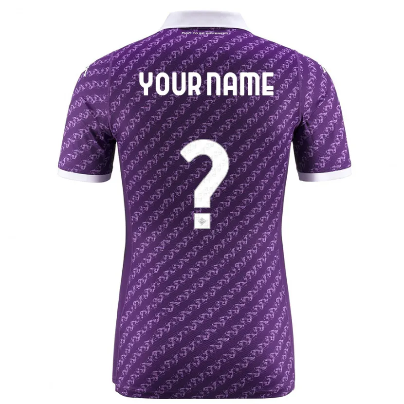 Danxen Niño Camiseta Su Nombre #0 Violeta 1ª Equipación 2023/24 La Camisa