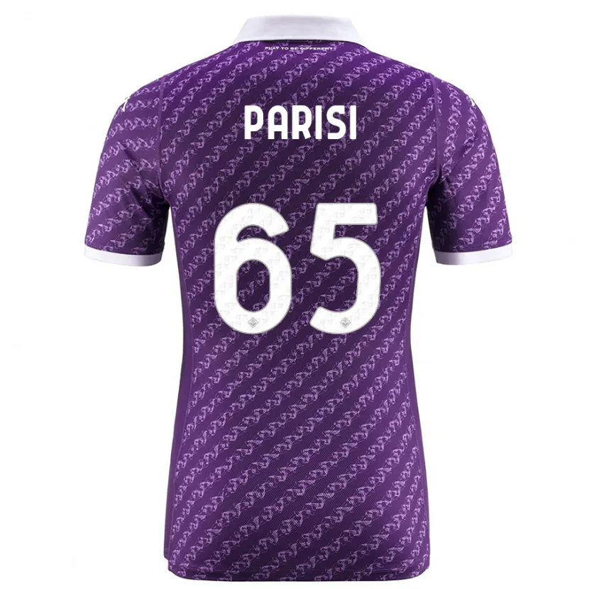 Danxen Niño Camiseta Fabiano Parisi #65 Violeta 1ª Equipación 2023/24 La Camisa