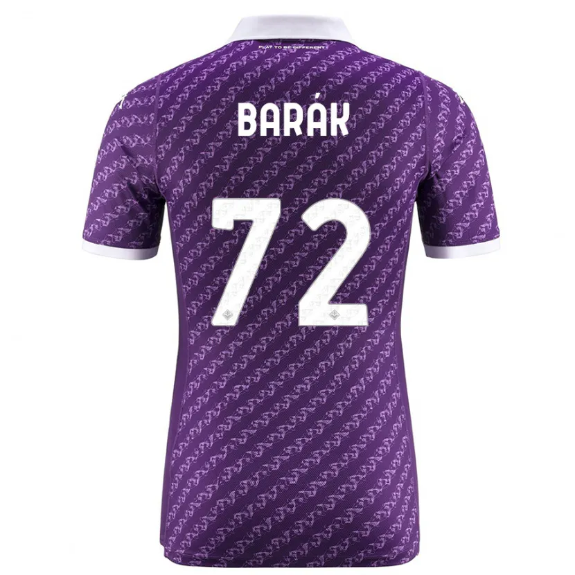 Danxen Niño Camiseta Antonin Barak #72 Violeta 1ª Equipación 2023/24 La Camisa