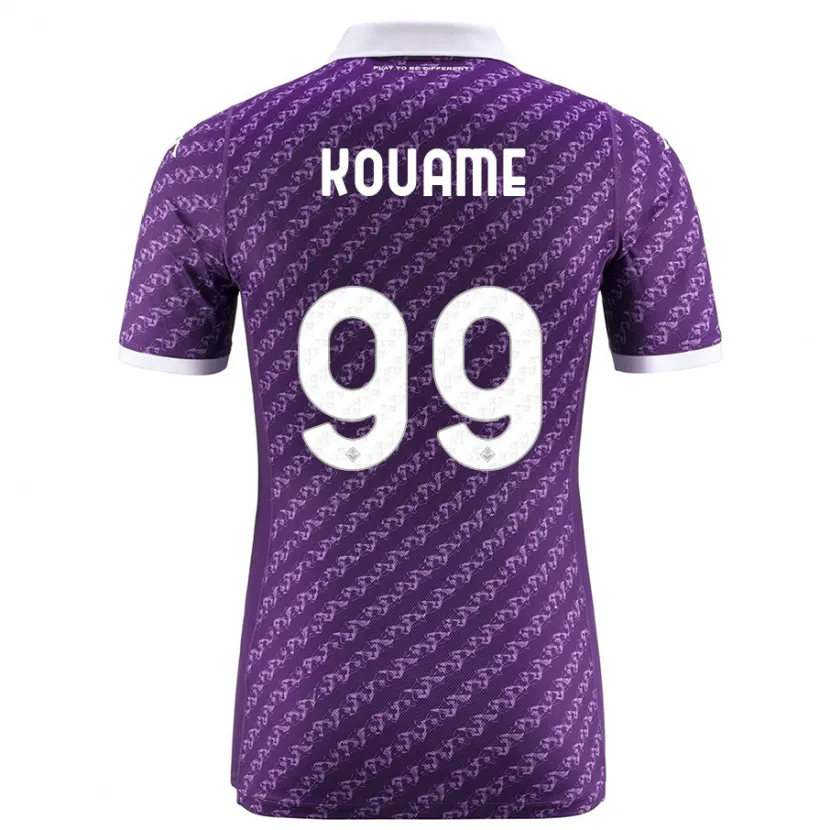 Danxen Niño Camiseta Christian Kouamé #99 Violeta 1ª Equipación 2023/24 La Camisa