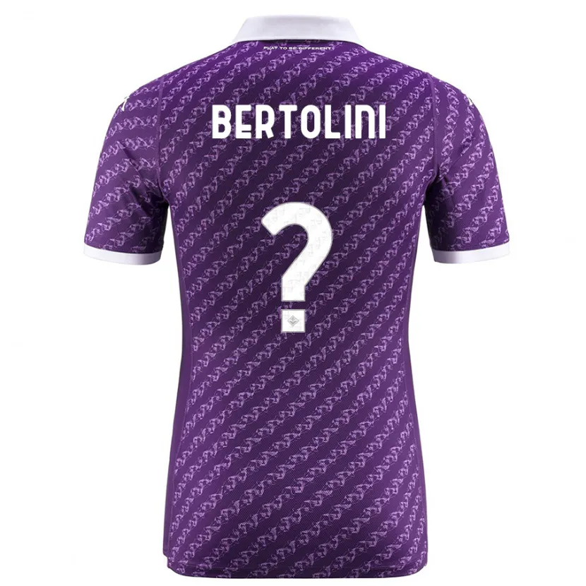 Danxen Niño Camiseta Gabriele Bertolini #0 Violeta 1ª Equipación 2023/24 La Camisa