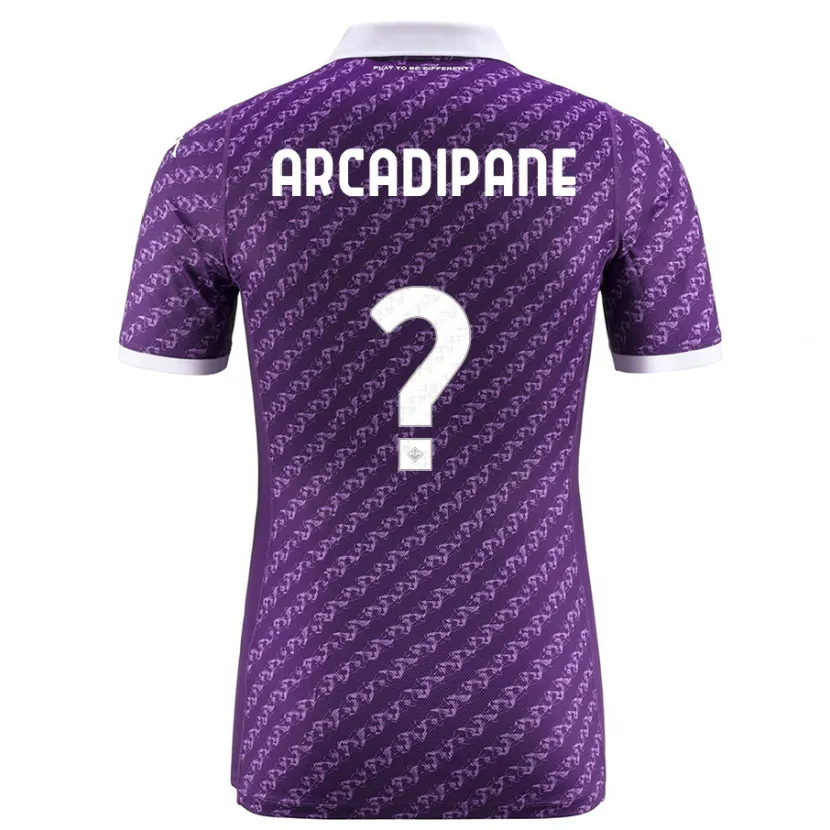 Danxen Niño Camiseta Guglielmo Arcadipane #0 Violeta 1ª Equipación 2023/24 La Camisa