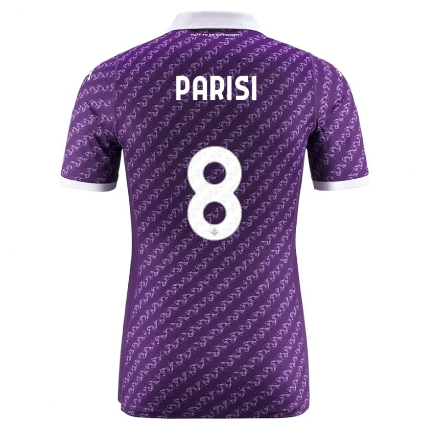 Danxen Niño Camiseta Alice Parisi #8 Violeta 1ª Equipación 2023/24 La Camisa