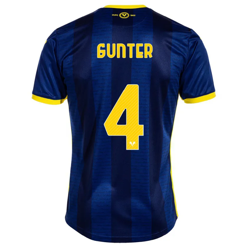 Danxen Niño Camiseta Koray Günter #4 Armada 1ª Equipación 2023/24 La Camisa