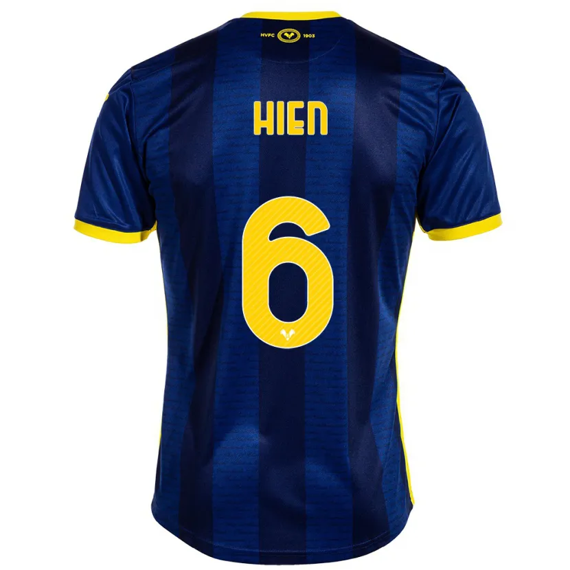 Danxen Niño Camiseta Isak Hien #6 Armada 1ª Equipación 2023/24 La Camisa