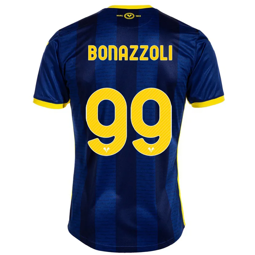 Danxen Niño Camiseta Federico Bonazzoli #99 Armada 1ª Equipación 2023/24 La Camisa