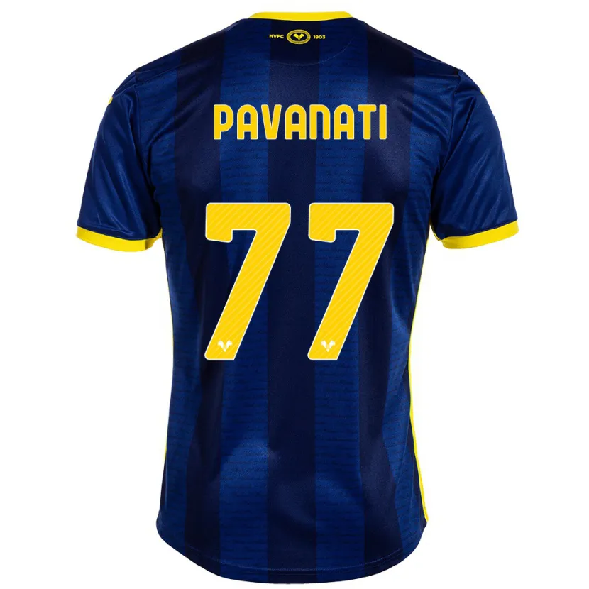 Danxen Niño Camiseta Alessandro Pavanati #77 Armada 1ª Equipación 2023/24 La Camisa