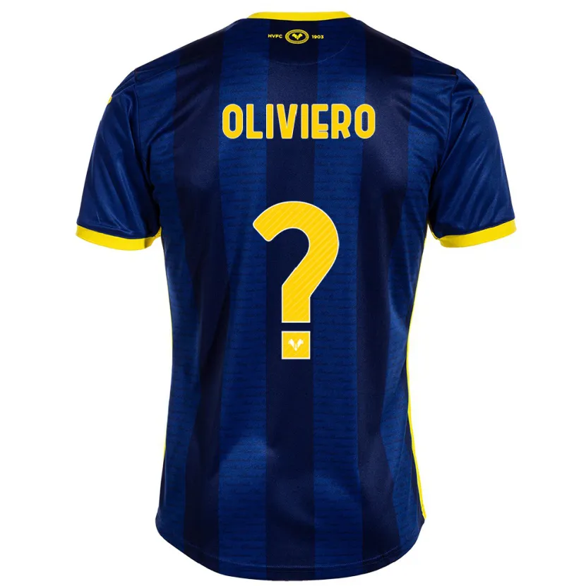 Danxen Niño Camiseta Davide Oliviero #0 Armada 1ª Equipación 2023/24 La Camisa