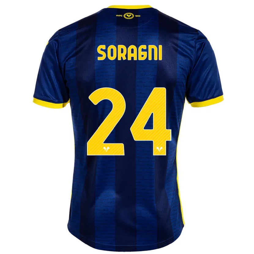 Danxen Niño Camiseta Alberto Soragni #24 Armada 1ª Equipación 2023/24 La Camisa