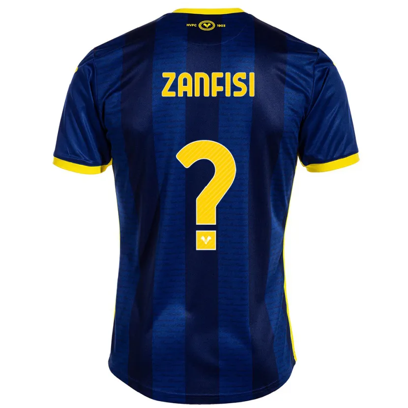 Danxen Niño Camiseta Riccardo Zanfisi #0 Armada 1ª Equipación 2023/24 La Camisa