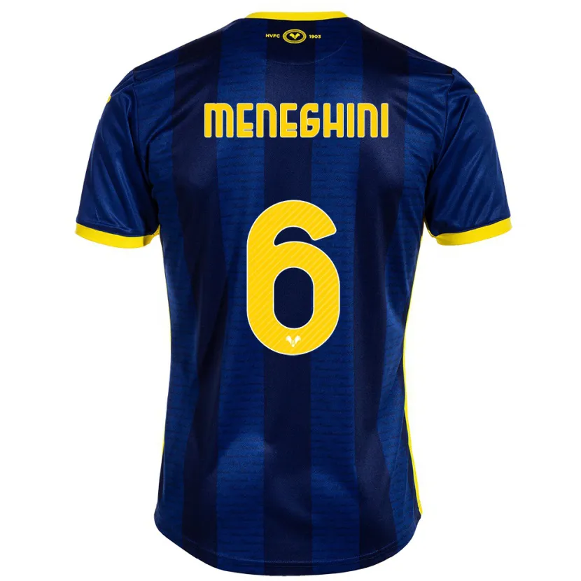 Danxen Niño Camiseta Sofia Meneghini #6 Armada 1ª Equipación 2023/24 La Camisa