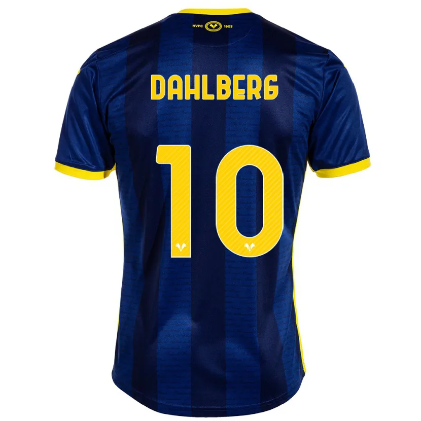 Danxen Niño Camiseta Jonna Dahlberg #10 Armada 1ª Equipación 2023/24 La Camisa