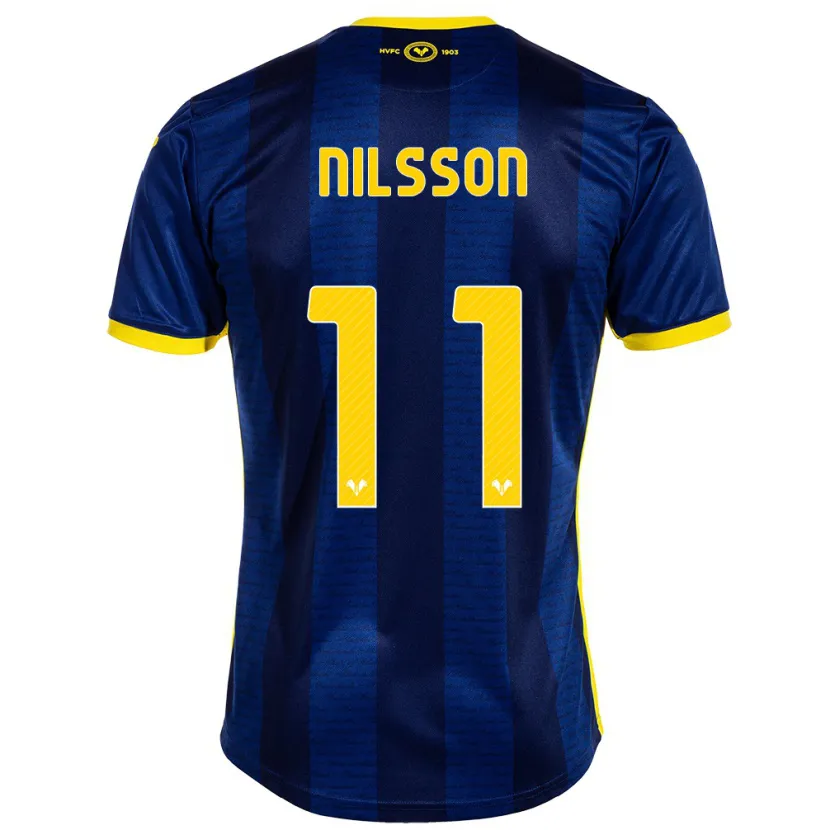 Danxen Niño Camiseta Sara Nilsson #11 Armada 1ª Equipación 2023/24 La Camisa