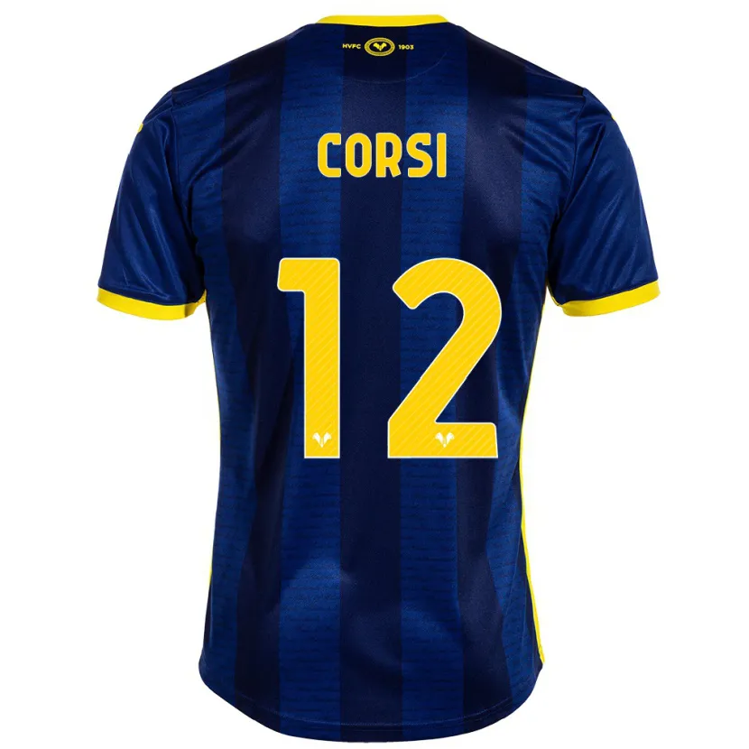 Danxen Niño Camiseta Sara Corsi #12 Armada 1ª Equipación 2023/24 La Camisa