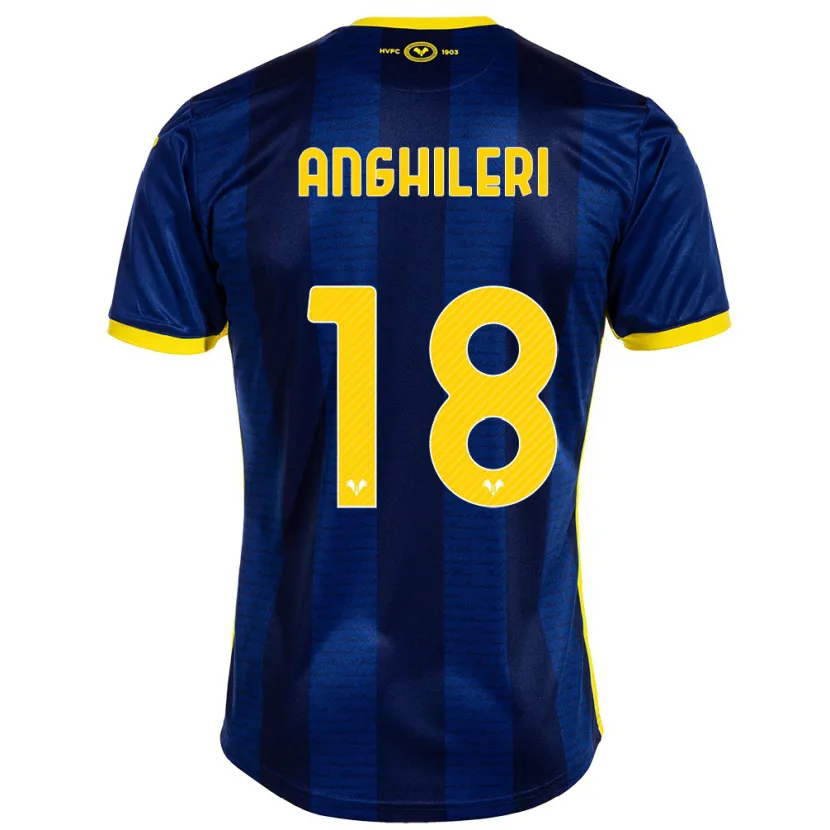 Danxen Niño Camiseta Federica Anghileri #18 Armada 1ª Equipación 2023/24 La Camisa