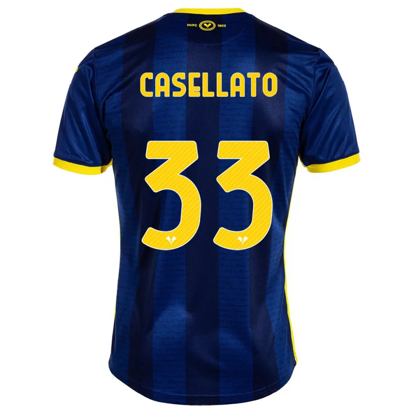 Danxen Niño Camiseta Elisa Casellato #33 Armada 1ª Equipación 2023/24 La Camisa