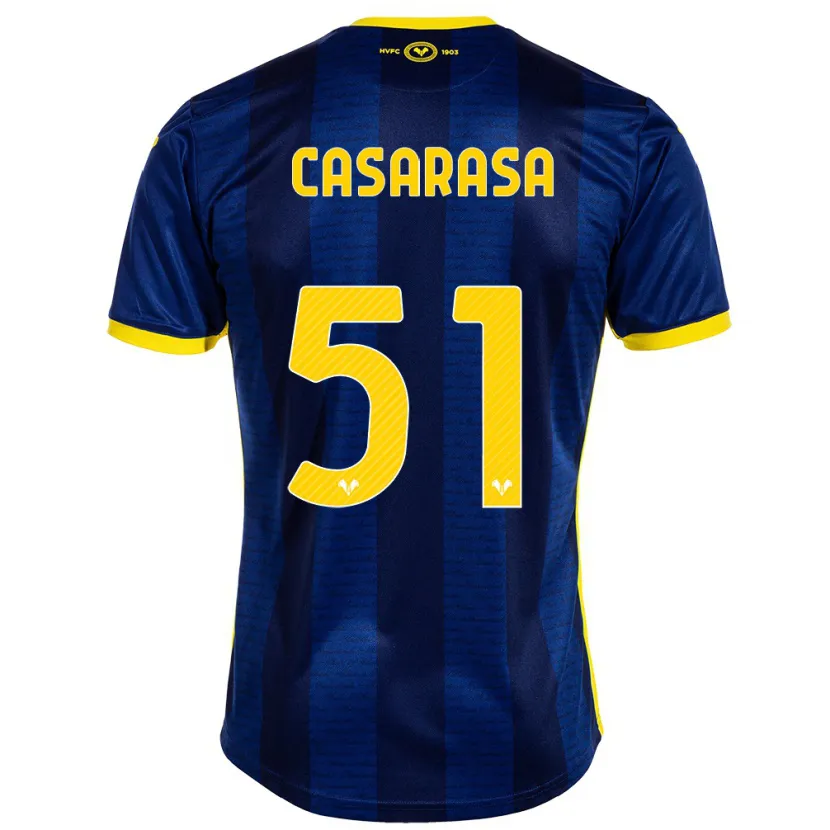 Danxen Niño Camiseta Asia Casarasa #51 Armada 1ª Equipación 2023/24 La Camisa