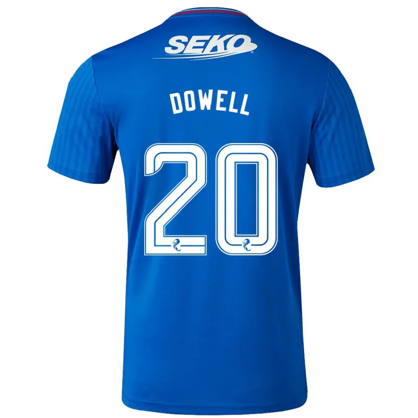 Danxen Niño Camiseta Kieran Dowell #20 Azul 1ª Equipación 2023/24 La Camisa