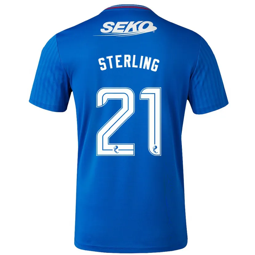 Danxen Niño Camiseta Dujon Sterling #21 Azul 1ª Equipación 2023/24 La Camisa