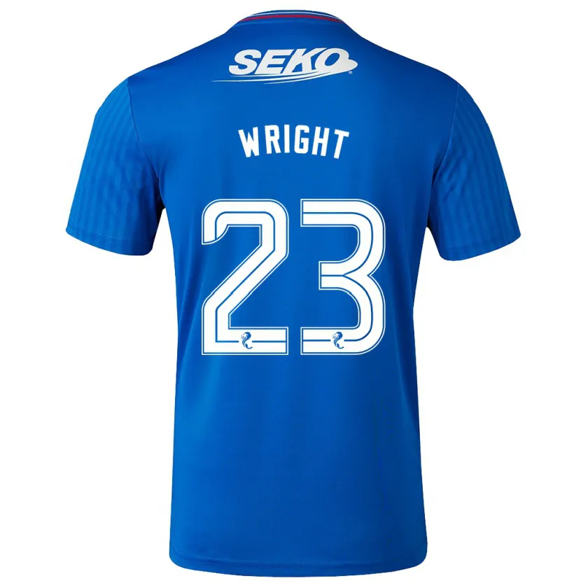 Danxen Niño Camiseta Scott Wright #23 Azul 1ª Equipación 2023/24 La Camisa