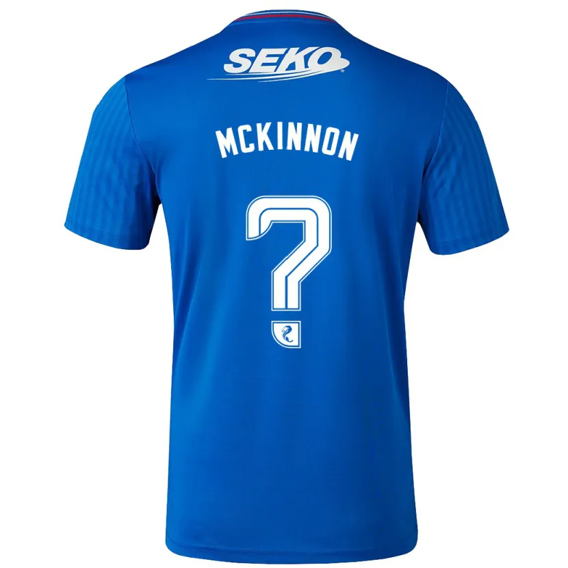 Danxen Niño Camiseta Cole Mckinnon #0 Azul 1ª Equipación 2023/24 La Camisa