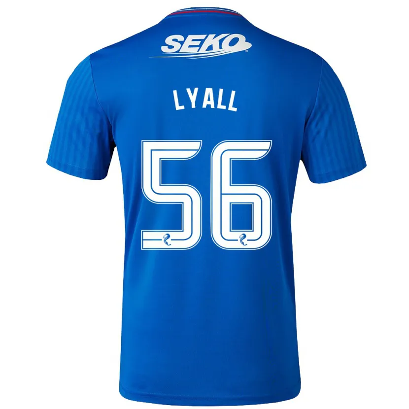 Danxen Niño Camiseta Arron Lyall #56 Azul 1ª Equipación 2023/24 La Camisa