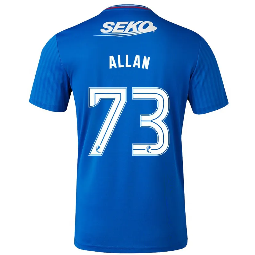 Danxen Niño Camiseta Connor Allan #73 Azul 1ª Equipación 2023/24 La Camisa