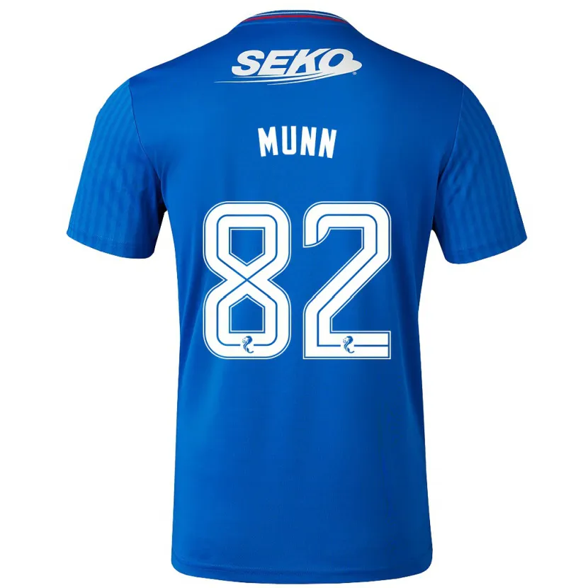 Danxen Niño Camiseta Mason Munn #82 Azul 1ª Equipación 2023/24 La Camisa