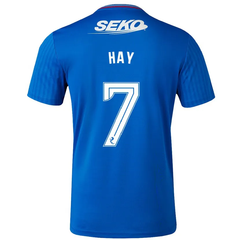 Danxen Niño Camiseta Brogan Hay #7 Azul 1ª Equipación 2023/24 La Camisa