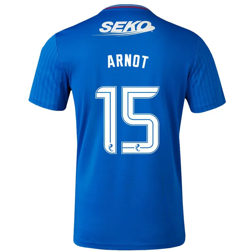 Danxen Niño Camiseta Elizabeth Arnot #15 Azul 1ª Equipación 2023/24 La Camisa